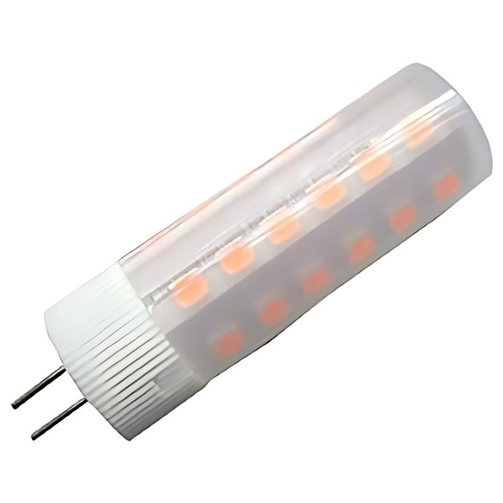 G4 2.5W JC Bi Pin DC12V Fire Effect 1300K LED Capsule Bulb Energy Efficient