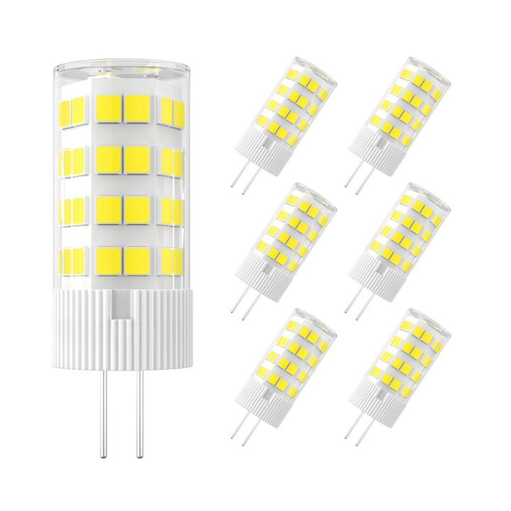 6x/10x Package G4 5W Bi Pin 3000K/4000K/5000K LED Capsule 12V Bulb Energy Efficient Light IP65 Waterproof