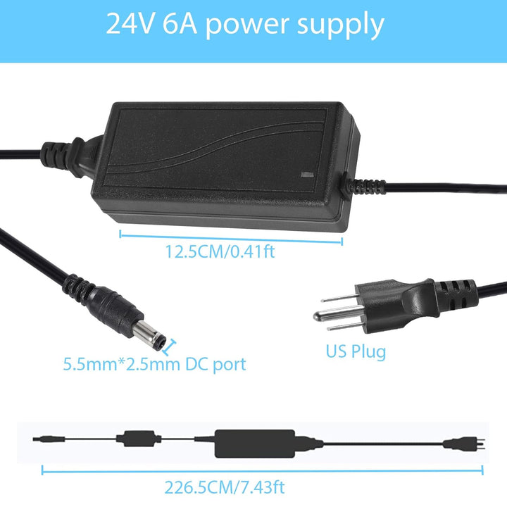 Controlador electrónico de transformador de fuente de alimentación de CC con adaptador