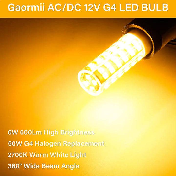 Bombilla LED G4 2W/3W/3.5W/5W 12V Bi-Pin | Accesorio de iluminación de paisaje