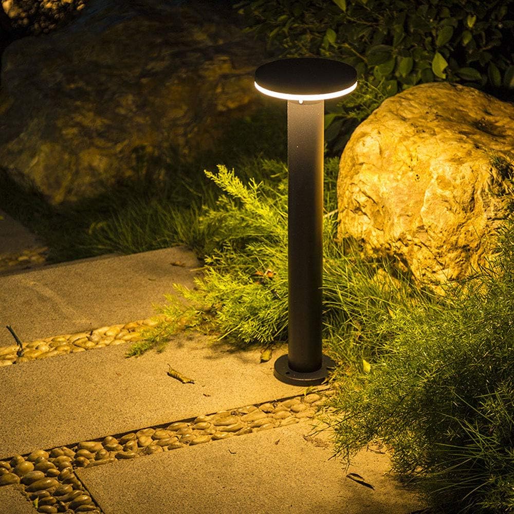 CDPA64 4x/8x/12x Package 12W Bollard Pathway Lighting LED Circle Top Modern Low Voltage