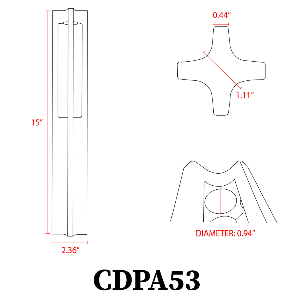 CDPA53 Cast Aluminum Path Light | 3W Integrated LED Low Voltage Landscape Light