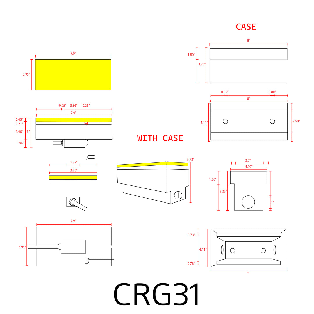 CRG31 Cast Aluminum Paver Light | 1.3W Integrated RGB or WW Low Voltage Landscape Light