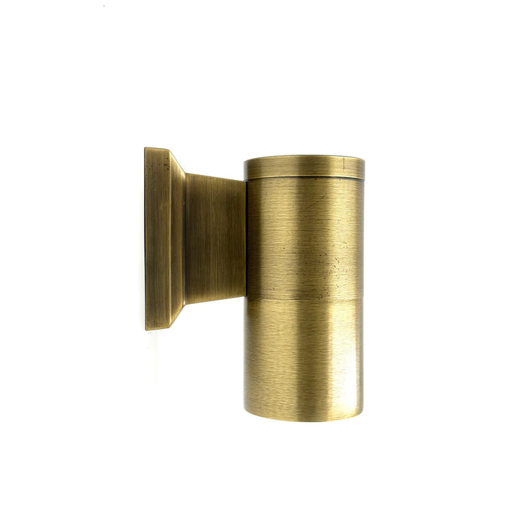 Teide Sconce Brass Finish Down Light Low Voltage Outdoor Lighting