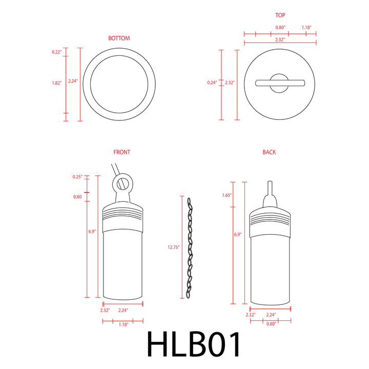 HLB01 Cast Brass Hanging Light | Lamp Ready Low Voltage Landscape Light