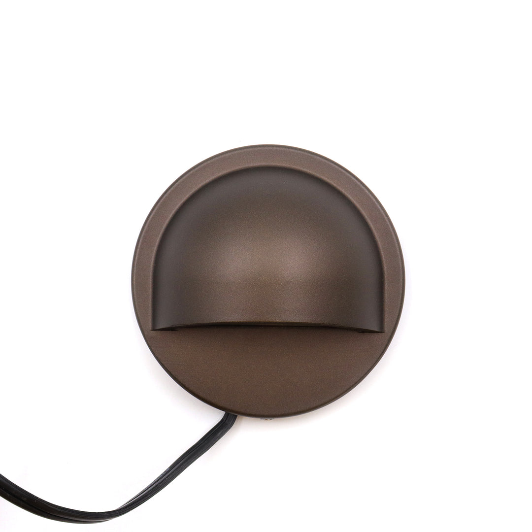 IDL02 Aluminum Round Surface Mount Integrated LED Deck Light Low Voltage Landscape Lighting