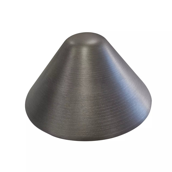 PL80B G4 Solid Brass Mushroom Hat Path Light - Light Bronze Finish Low Voltage Landscape Lighting