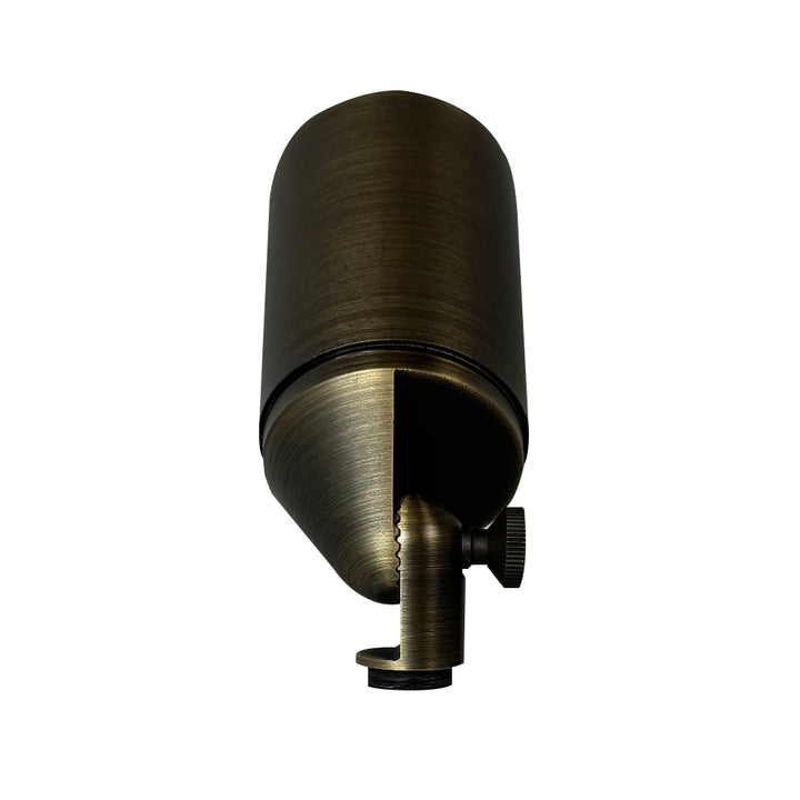 SPB05 Cast Brass Spot Light | Lamp Ready Low Voltage Landscape Light