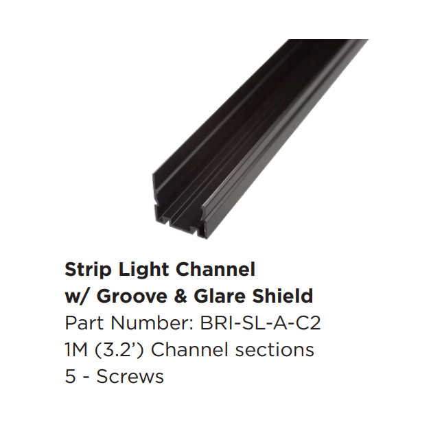 SLDB08 AC Strip Light Power Connector Kits and Accessories