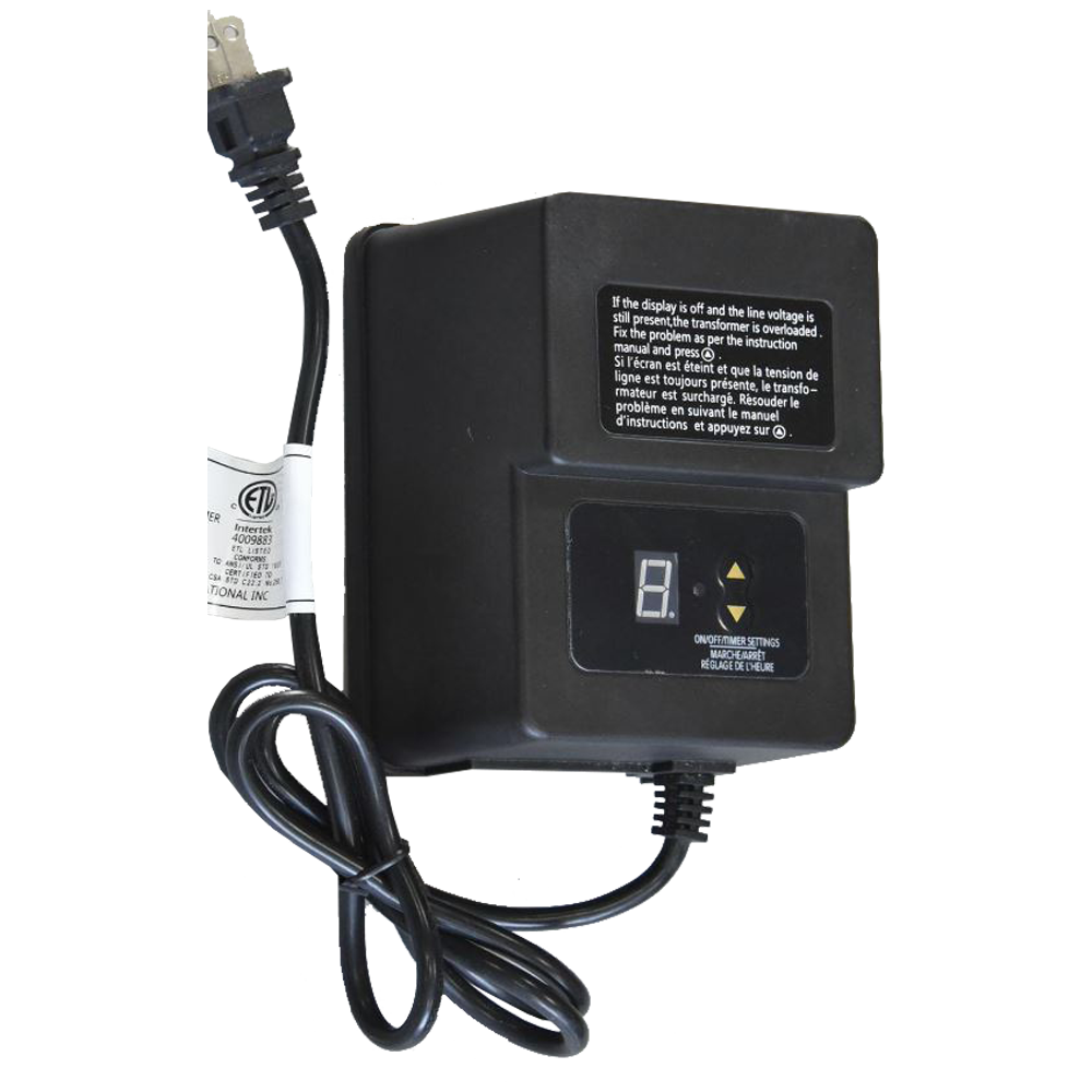 TS200 AC 200W Digital Commercial Plastic Transformer | Low Voltage Power Supply