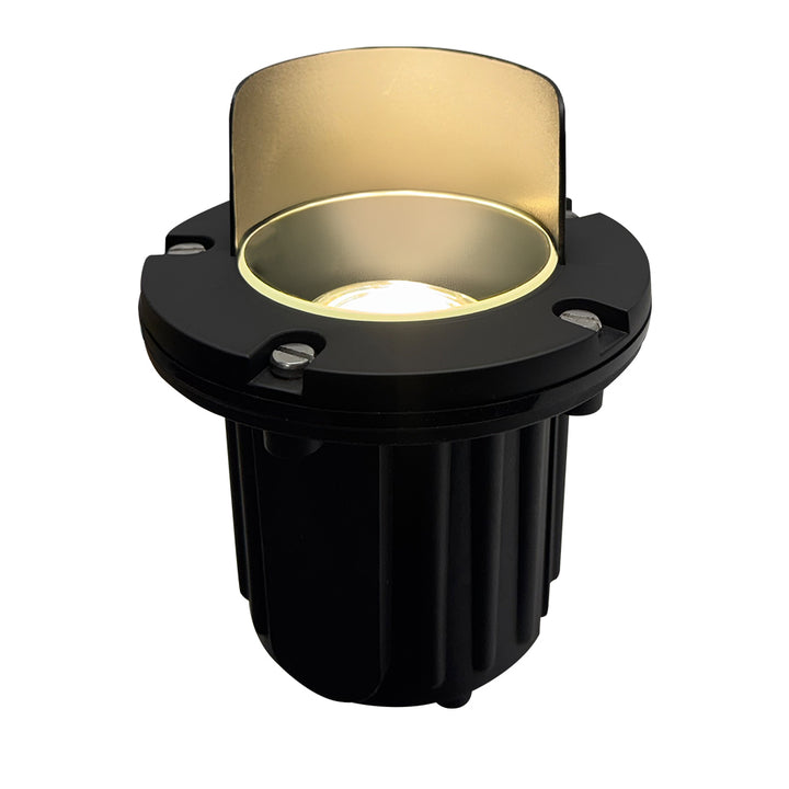 UNB03 Cast Brass In-Ground Well Light | Lamp Ready Low Voltage Landscape Light