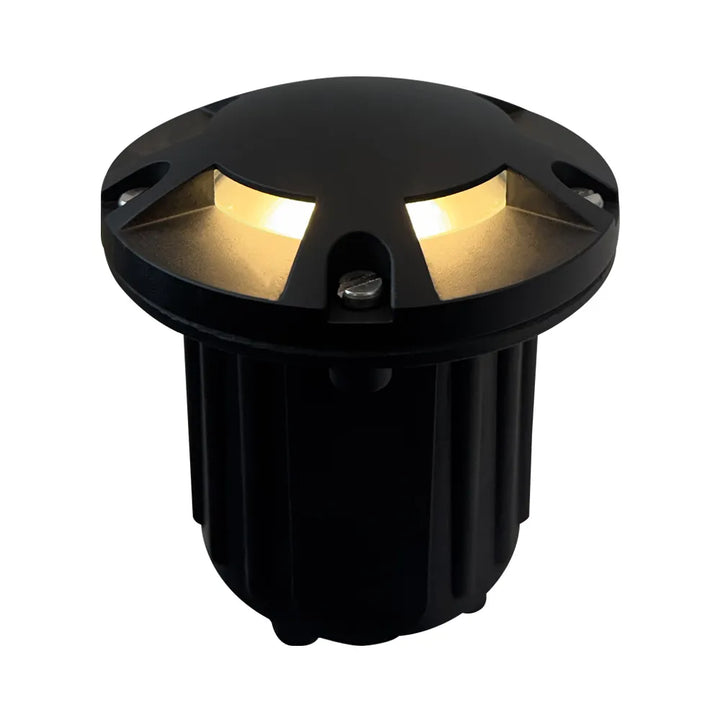 UNB07 Cast Brass In-Ground Well Light | Lamp Ready Low Voltage Landscape Light