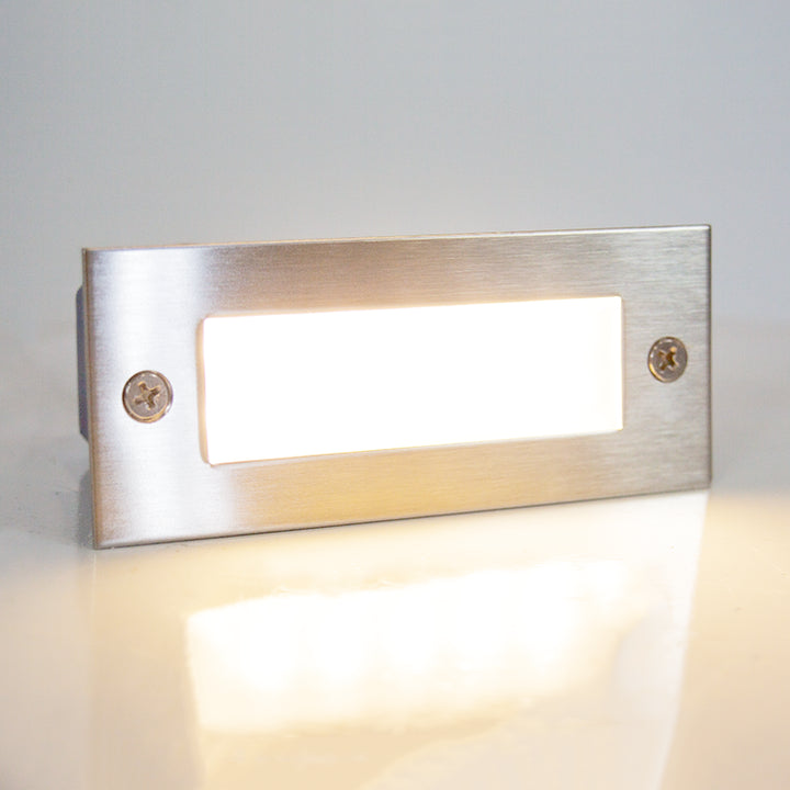 STS02 Stainless Steel Step Light | 3W Integrated LED Low Voltage Landscape Light