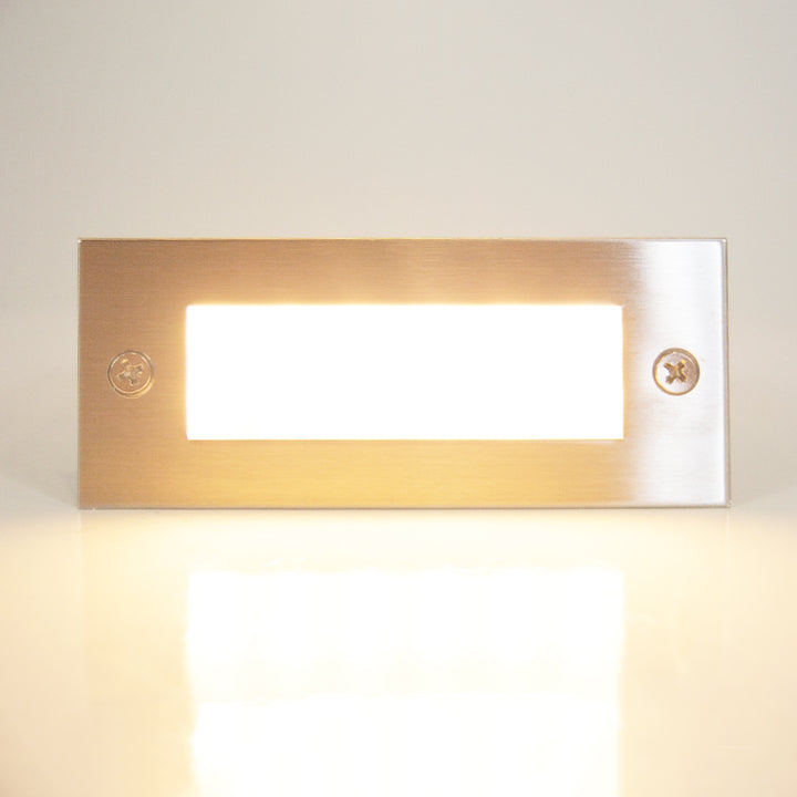 STS02 Stainless Steel Step Light | 3W Integrated LED Low Voltage Landscape Light