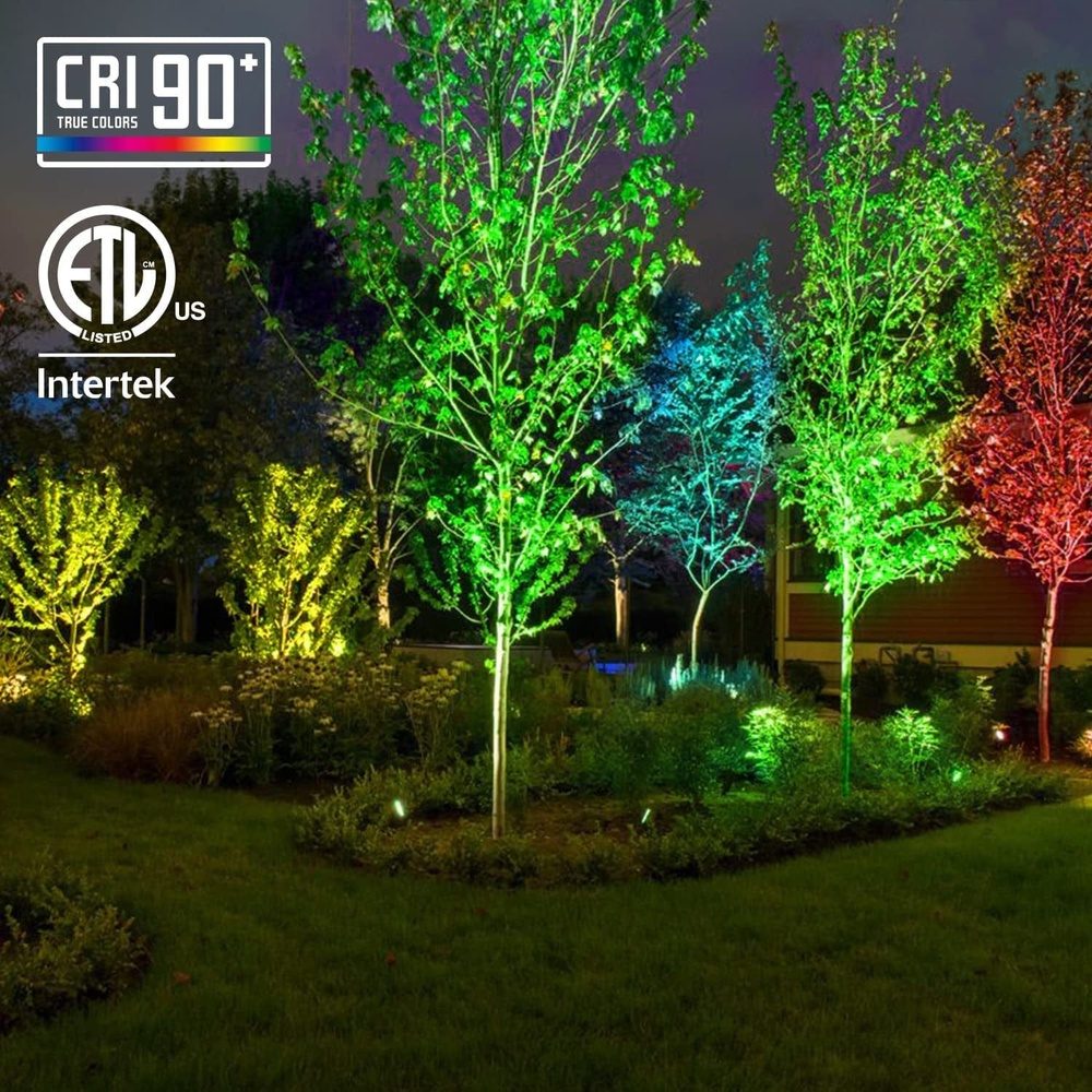 ALSR03 8-Pack RGB LED Landscape Spot Lights Package, 12W Low Voltage 1 –  Sun Bright Lighting