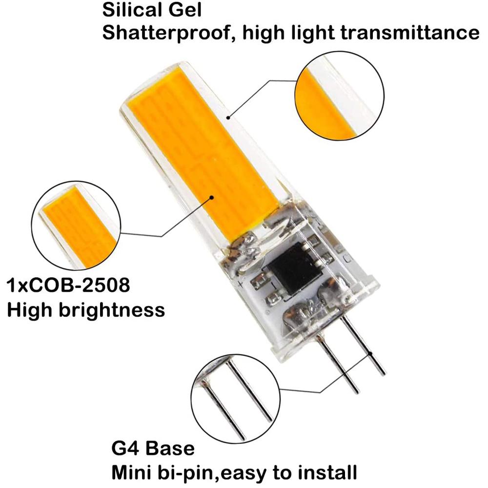 G4 2W/3W/3.5W/5W 12V LED Bi-Pin Light Bulb  Landscape Lighting Access –  Sun Bright Lighting