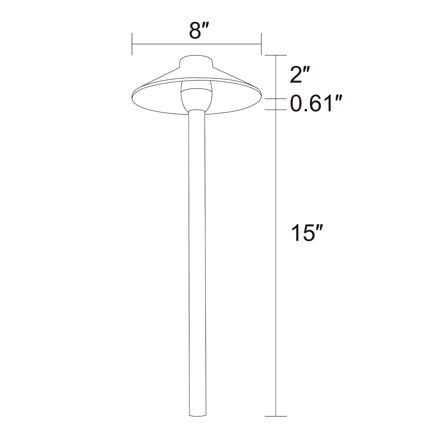 RPL8902 x12 Package Outdoor Garden Pathway Light | Low Voltage Brass ...