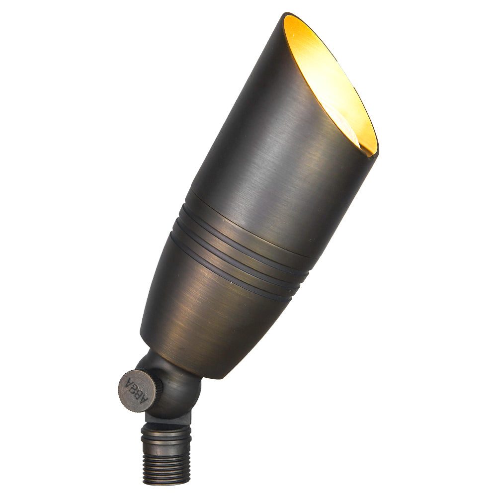 LED Outdoor Low Voltage Brass Spot Light Landscape Lighting Kit